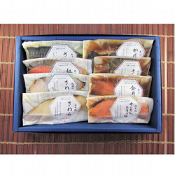 ［味の浜藤　築地魚弁］真空 焼魚・煮魚 8切セット