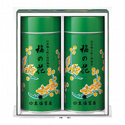 ［山本海苔店］極上銘々海苔「梅の花」中缶詰合せ（緑缶）