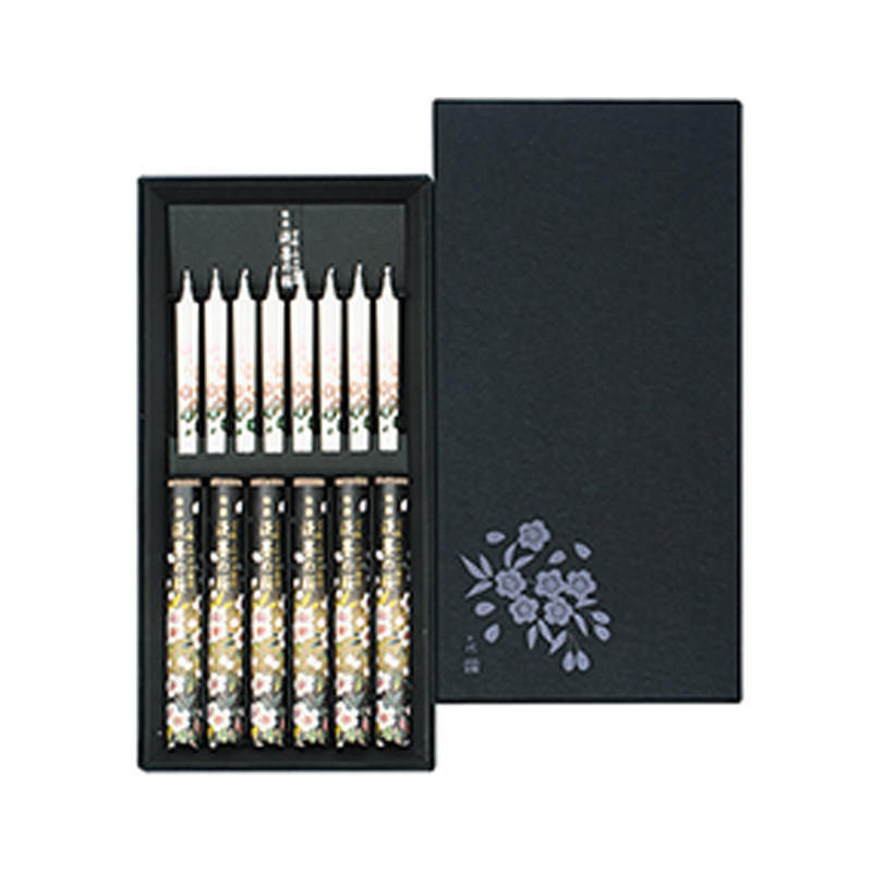 日本香堂］宇野千代のお線香 特撰淡墨の桜 絵ローソクセット - 東武の