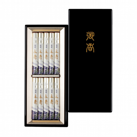 日本香堂］沈香永寿 塗箱短10入 - 東武のご贈答品 - 【公式】東武