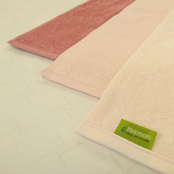 ［ホットマン］カラーフェイスタオル3枚セット（ピンク系）