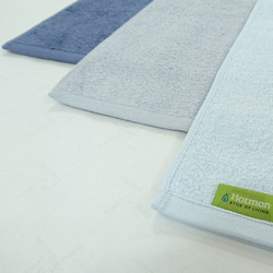 ［ホットマン］カラーフェイスタオル3枚セット（ブルー系）