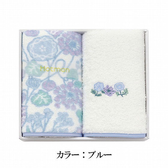 ホットマン］クッカ フェイスタオル2Pギフトセット - 東武のご贈答品