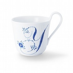 ［ロイヤル コペンハーゲン］ブルーフルーテッド プレイン アルファベットマグ Y