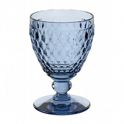 ［ビレロイ＆ボッホ］ボストン ワイングラス ブルー