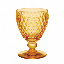 ［ビレロイ＆ボッホ］ボストン ワイングラス サフラン